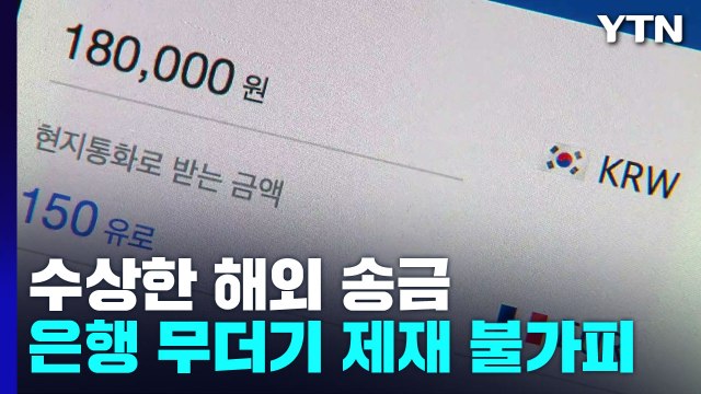 수상한 해외 송금 '눈덩이'...은행 무더기 제재 불가피 / YTN