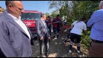Bursa gündem haberleri... Tur otobüsü kaza yaptı - Bursa Valisi Canbolat