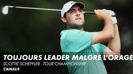 Scheffler toujours en tête , le 3e tour perturbé - Pga Tour Championship