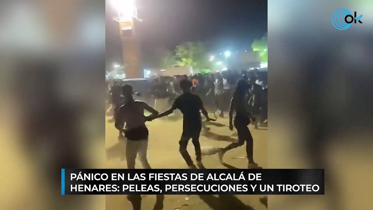 Pánico en las Fiestas de Alcalá de Henares