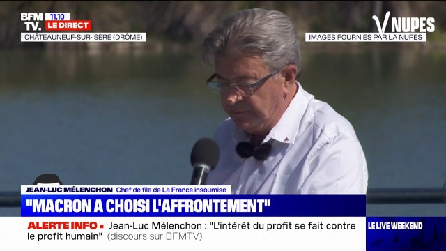 Rémunérations: pour Jean-Luc Mélenchon, Élisabeth Borne dit n'importe quoi