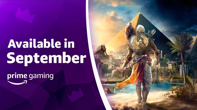 Amazon Prime Gaming : 8 jeux gratuits dont Assassin's Creed Origins à ne pas louper en septembre