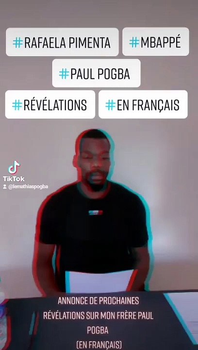 Dans une vidéo, Mathias Pogba annonce des révélations "explosives" sur son frère Paul Pogba et sur Kylian Mbappé  - Les avocats des joueurs dénoncent ce dimanche "des tentatives d'extorsion en bande organisée"