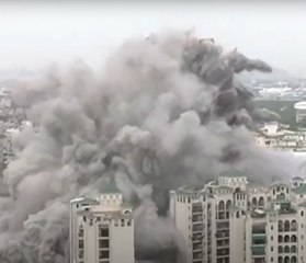 క్షణాల్లో భారీ భవనాలు నేలమట్టం, వేల కిలోల ఎక్స్ ప్లోజివ్స్ | ABP Desam