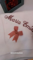 Carolina Pinto e Marco Costa mostram enxoval