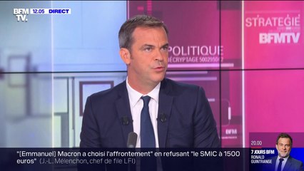 Olivier Véran: "Comme d'habitude notre planète brûle, et Jean-Luc Mélenchon voudrait qu'on le regarde lui"