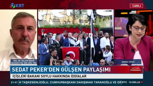 Gelecek Partili Özdağ: Sedat Peker'in sözleri devede tüy; iktidar değişince 'Temiz Eller Operasyonu' yapılacak!