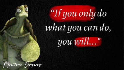 Inspirational Master Oogway Quotes on Life & Wisdom 🐢