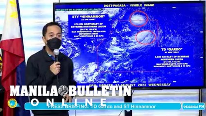 FULL VIDEO: PAGASA holds Press Conference and Weather Update on TD #GardoPH and #HinnamnorPH