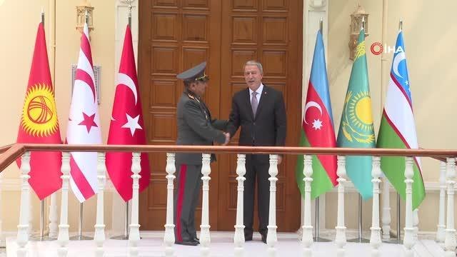 Bakan Akar, dost ve kardeş ülkelerin savunma bakanları ve yardımcıları ile görüştü