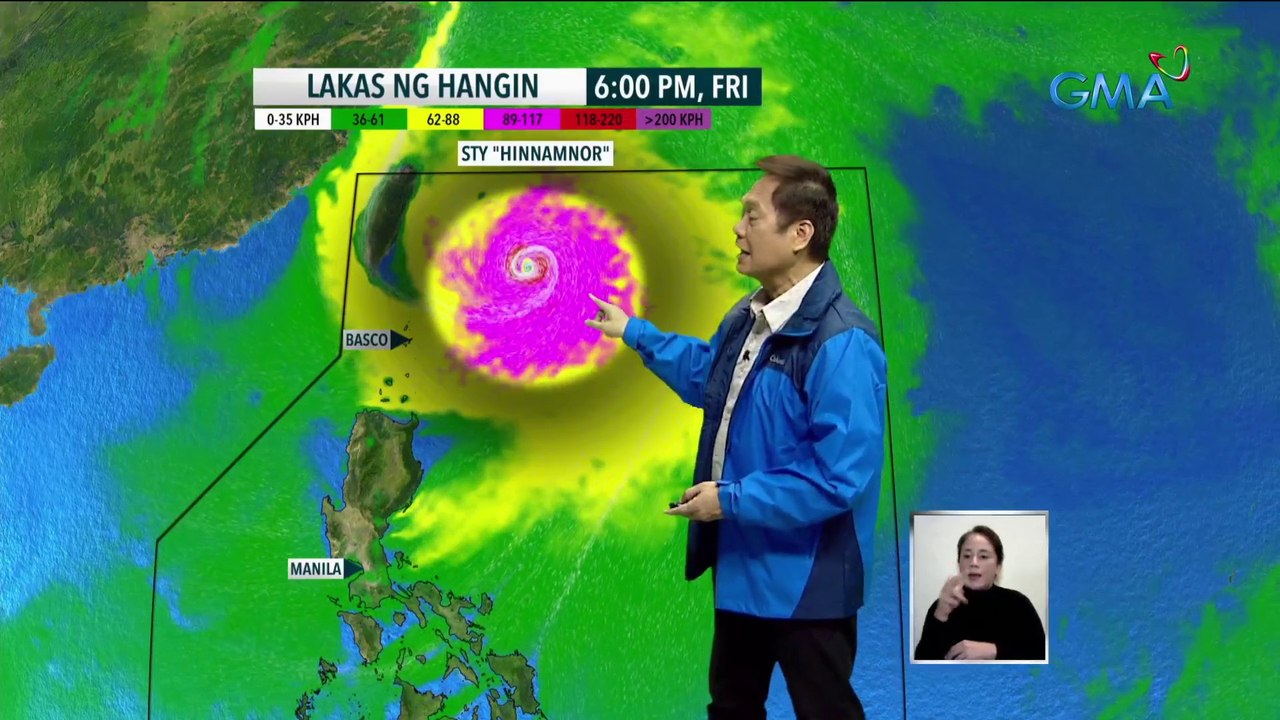 Super Typhoon Hinnamnor, nakapasok na sa PAR ...