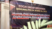 Polda Jateng Berdayakan Fungsi Humas Sebagai Pusat Literasi Digital Yang Kredibel Bagi Masyarakat