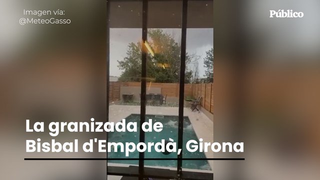 La granizada de Bisbal d'Empordà, Girona