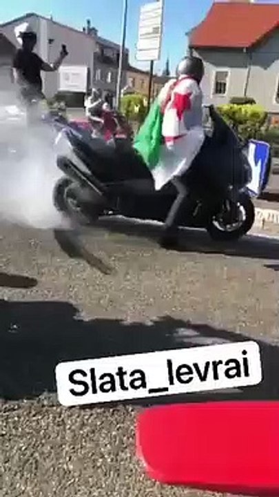 Il burn en quad et percute la voiture des mariés