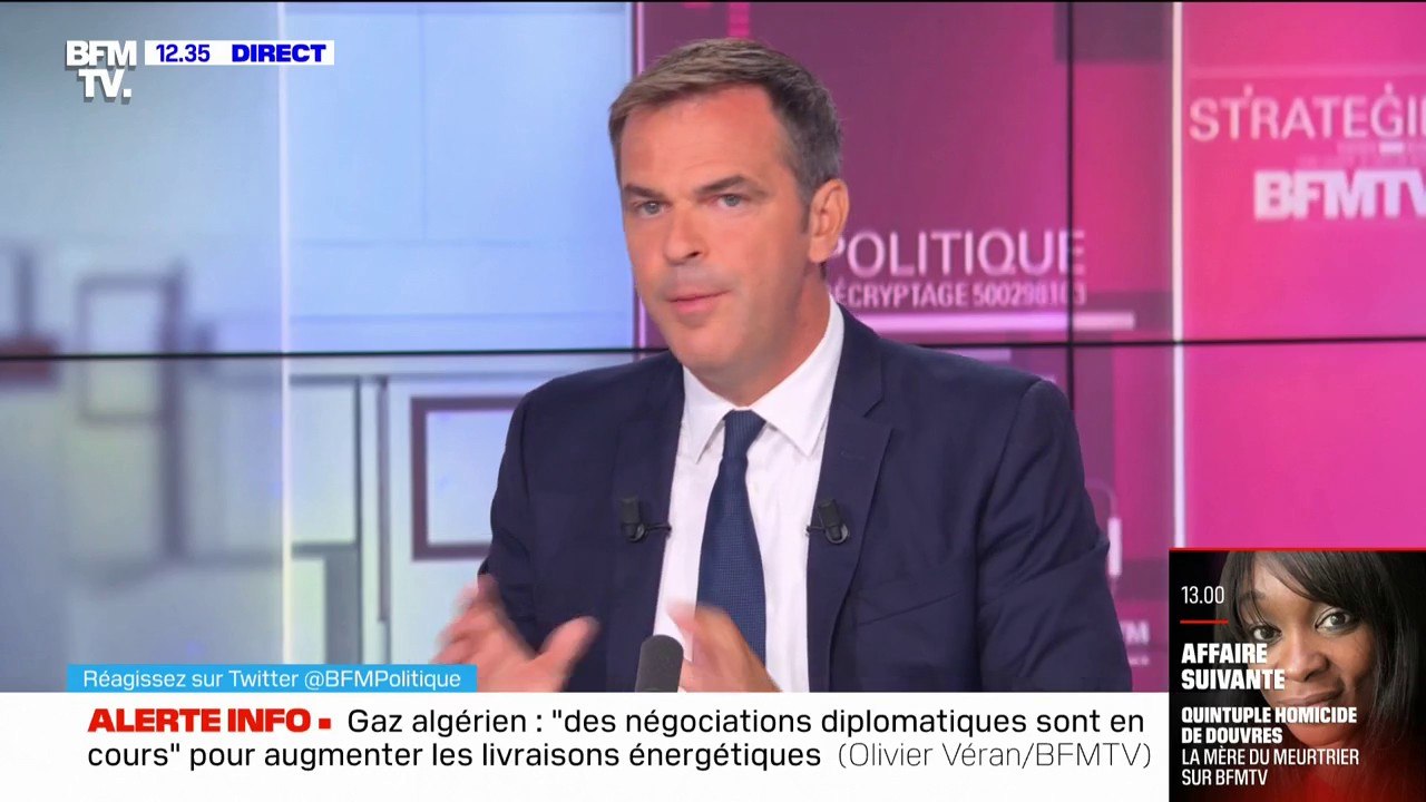 Jets privés: Olivier Véran ne veut pas qu'on "réduise le débat fondamental" sur le changement climatique "à des mesures symboliques"