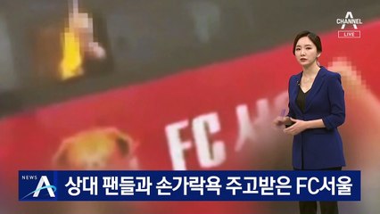 “연고 이전 반대” 상대 팬들과 손가락욕 주고받은 FC서울