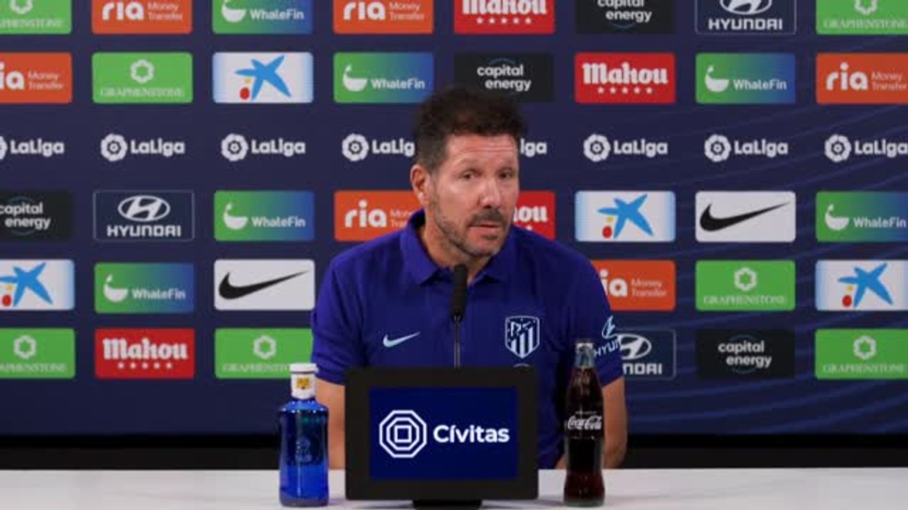 Simeone: "Somos un equipo pasional"