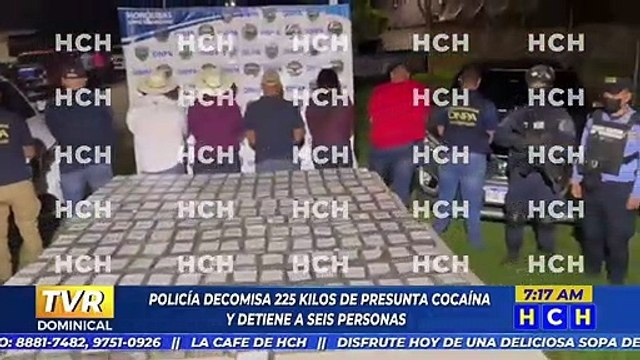¡Madrugón! la policía decomisa 225 paquetes de droga que eran transportados en varios vehículos