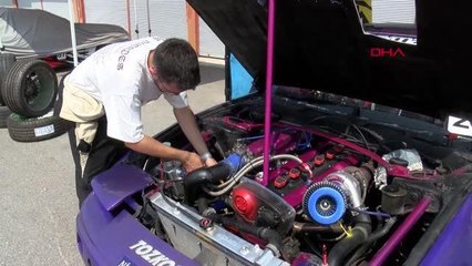 Bingöl gündem haberi | SPOR Türkiye'nin en genç drift pilotu piste çıktı