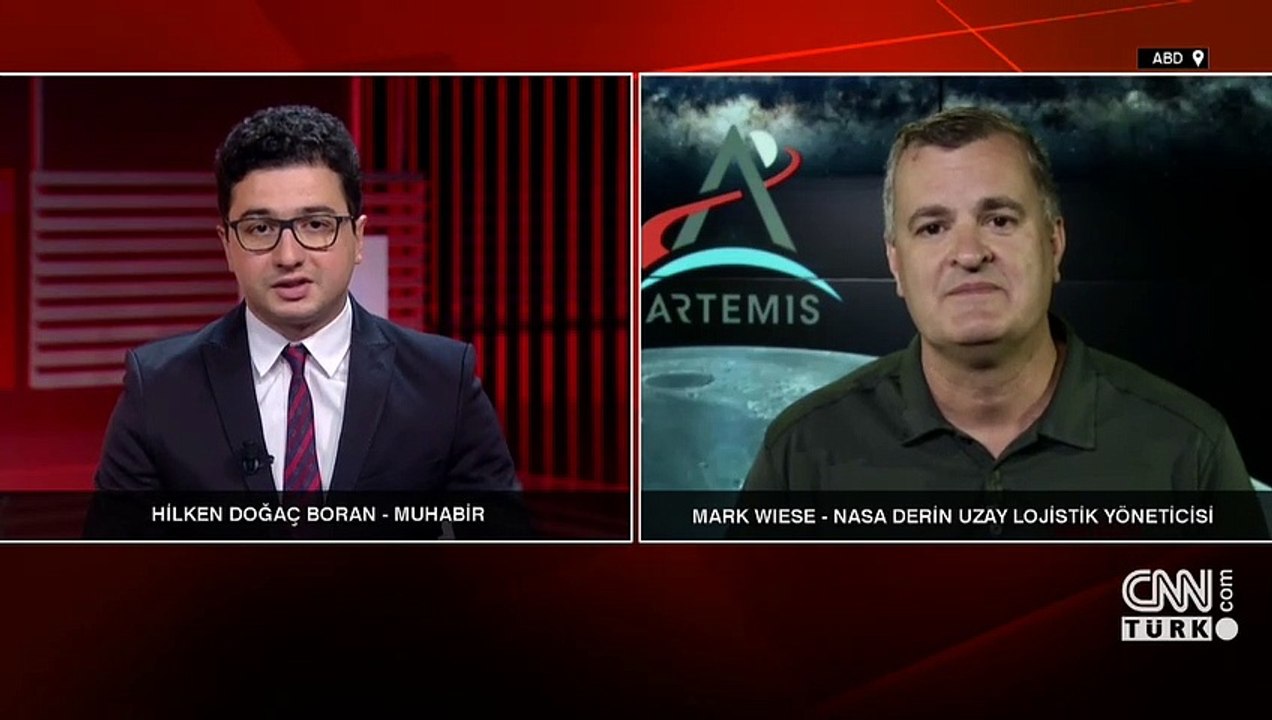 İnsanlığın Ay’a dönüşü için ilk adım: NASA yetkilisi Artemis Programı'nı CNN TÜRK'e anlattı
