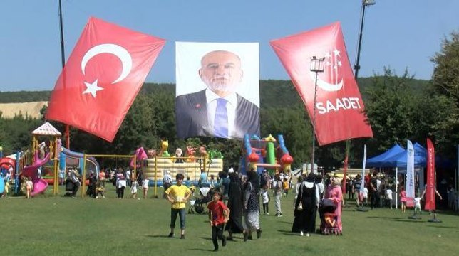 TEMEL KARAMOLLAOĞLU PARTİSİNİN PİKNİK PROGRAMINA KATILDI