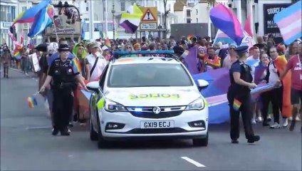 Hastings Pride 2022 in East Sussex