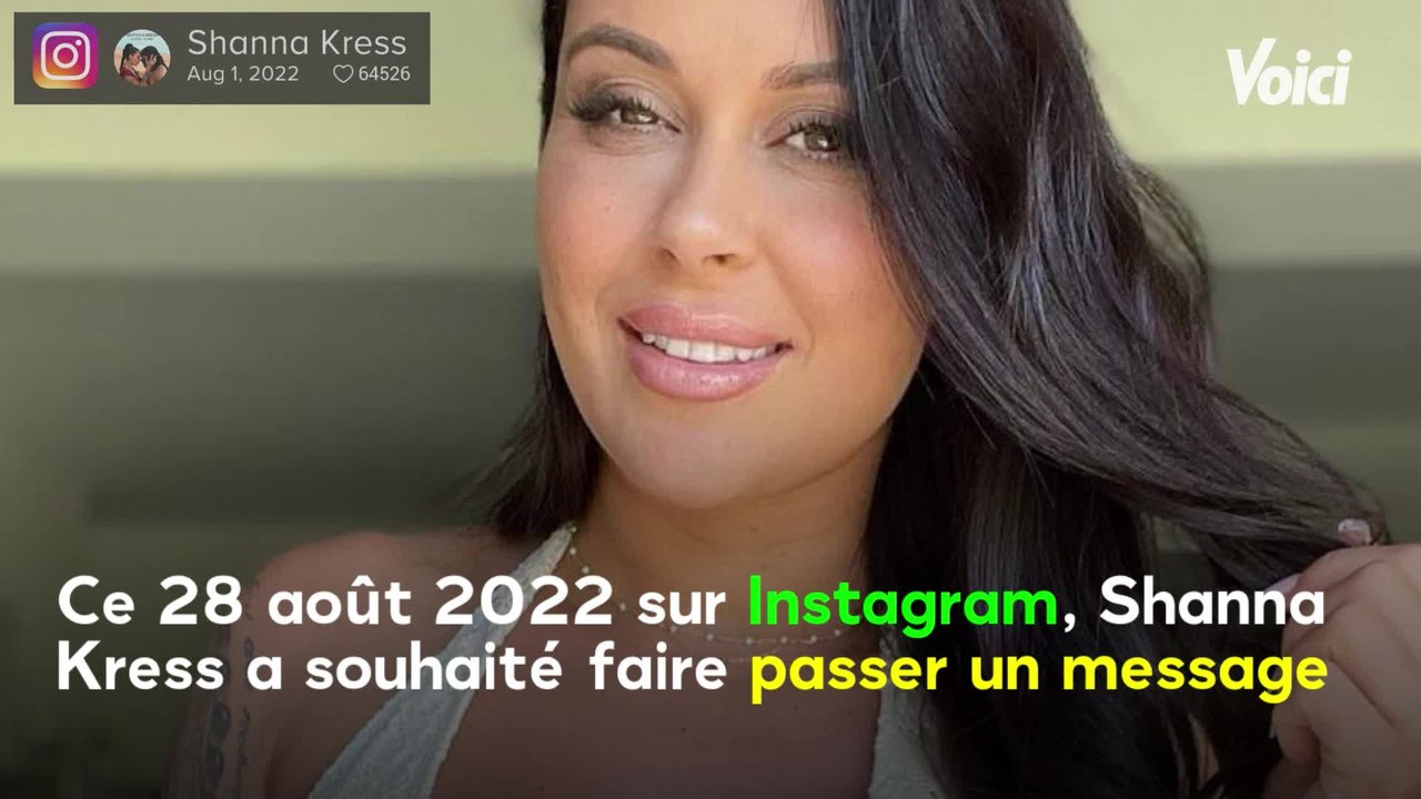 VOICI - Shanna Kress méconnaissable : la future maman dévoile un cliché saisissant sans maquillage