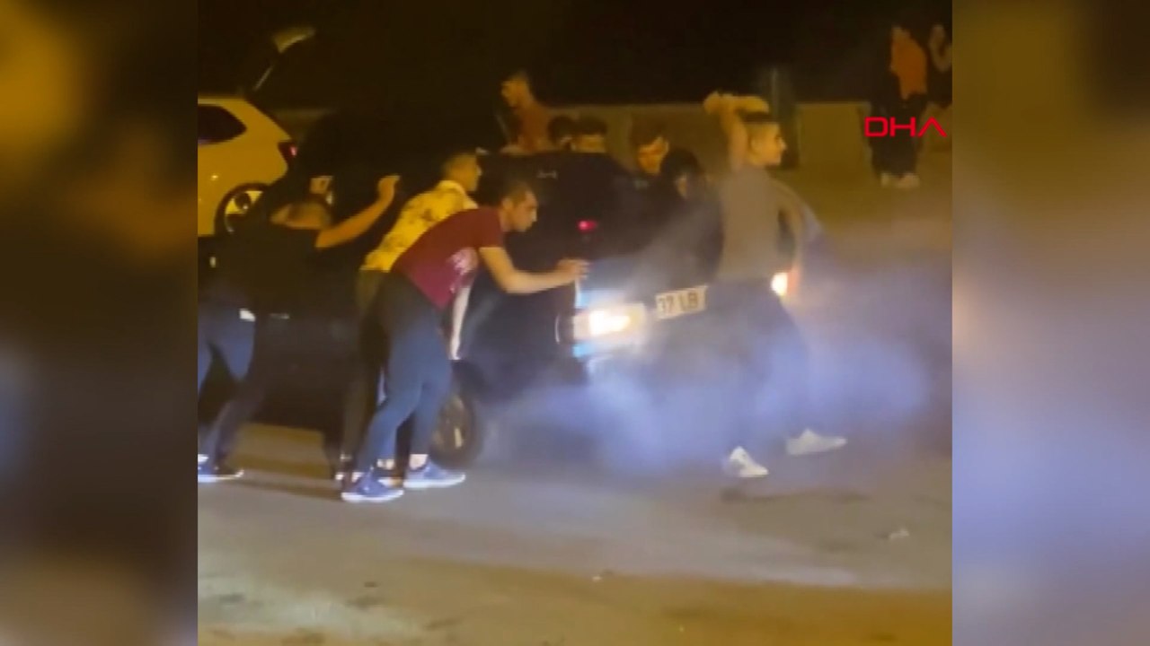 Bir tarafta eğlence bir tarafta tehlike