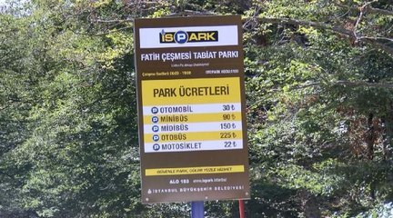 BELGRAD ORMANI'NA GİRİŞ ÜCRETİ VERMEK İSTEMEYENLERİN 'KAPAN OYUNU'