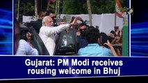 PM Modi receives rousing welcome in Bhuj, Gujarat
