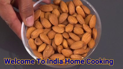 Video herunterladen: Healthy Winter Special Badam Pak Recipe - How To Make Almond Burfi Recipe - Almond Burfi Recipe