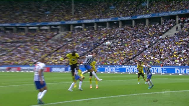 Modeste heads Dortmund to win in Berlin