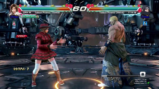 Tekken 7 Asuka vs Geese and Devil Jin Ranked