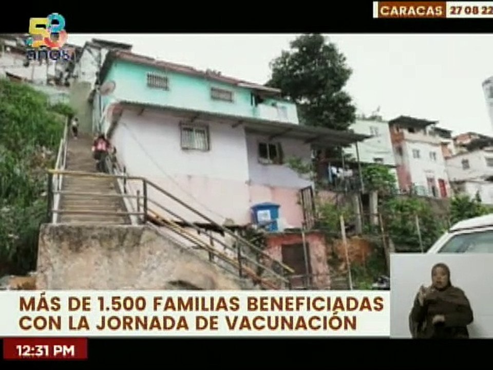 Caracas | 20 brigadas atendieron a más de 1.500 familias con jornada de inmunización en La Charneca