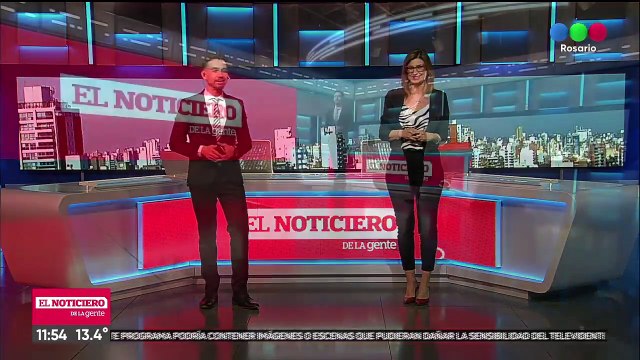 Estreno nueva escenografía El Noticiero de la Gente Rosario y Telefe Noticias Rosario (22/08/2022)