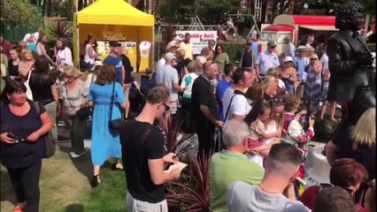 Bobby Ball statue unveiling