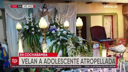 Velan cuerpo de la adolescente atropellada en carretera al Valle Alto, el conductor fue liberado