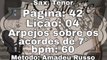 Página: 42 Lição: 04 Arpejos sobre os acordes de 7° - Sax. Tenor [60 bpm]