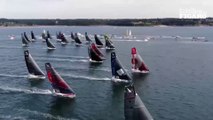 LA SOLITAIRE DU FIGARO 2022 : ÉTAPE 2 Départ  Une Forêt-de-Figaro