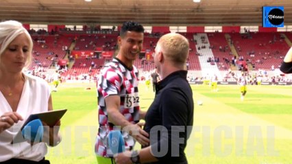 Watch Star Cristiano Ronaldo Prank Ferdinand Live on BT Sport and Prove Carragher Snub WAS Personal-