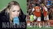 Laura Woods Stood up for Arsenal Celebrations Following Late Winner against Fulham after Criticized