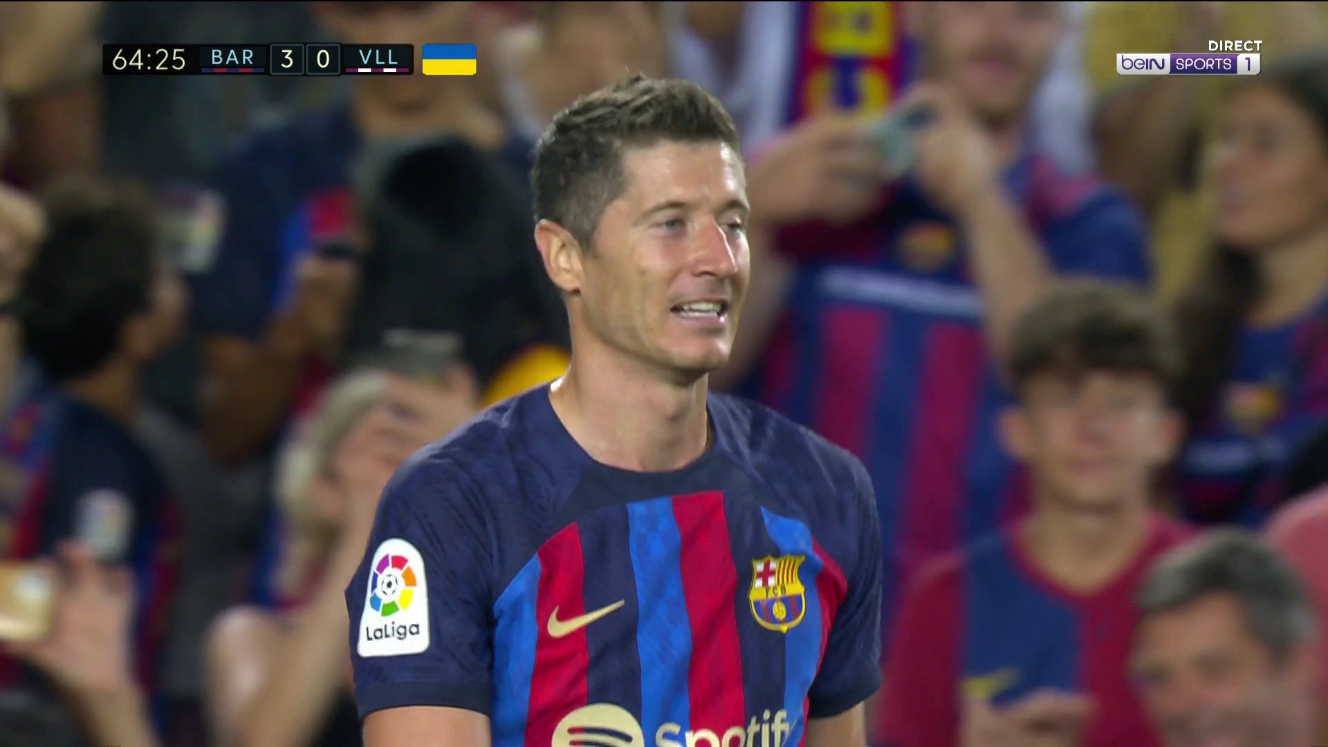 La Liga : Doublé de Lewandowski sur une incroyable talonnade !