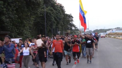 Parte nueva caravana con cerca de 1.000 migrantes desde sur de México