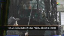 teleSUR Noticias 15:30 28-08: Denuncian violencia de la policía de Buenos Aires