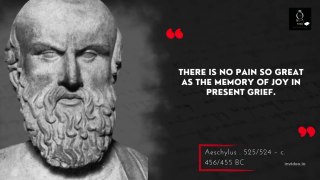 Aeschylus top quotes ancient Greek tragedian
