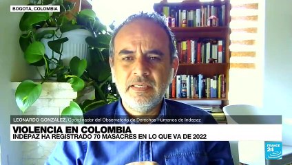 Leonardo González: "Grupos armados cometen todo tipo de atrocidades cuando hay ausencia del Estado"