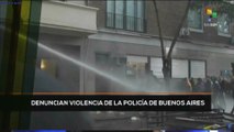 teleSUR Noticias 17:30 28-08: Diputados de Frente de Todos repudian violencia policial