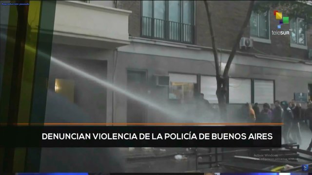teleSUR Noticias 17:30 28-08: Diputados de Frente de Todos repudian violencia policial