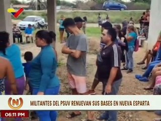 Download Video: Militantes de Nueva Esparta invitan al pueblo a participar en la renovación de las bases del PSUV