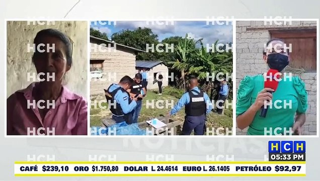 ¡Cuando regresaba de la iglesia! matan a anciana de 76 años en aldea de Gracias, Lempira